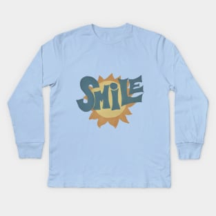 SMiLE! Brian Wilson cover Kids Long Sleeve T-Shirt